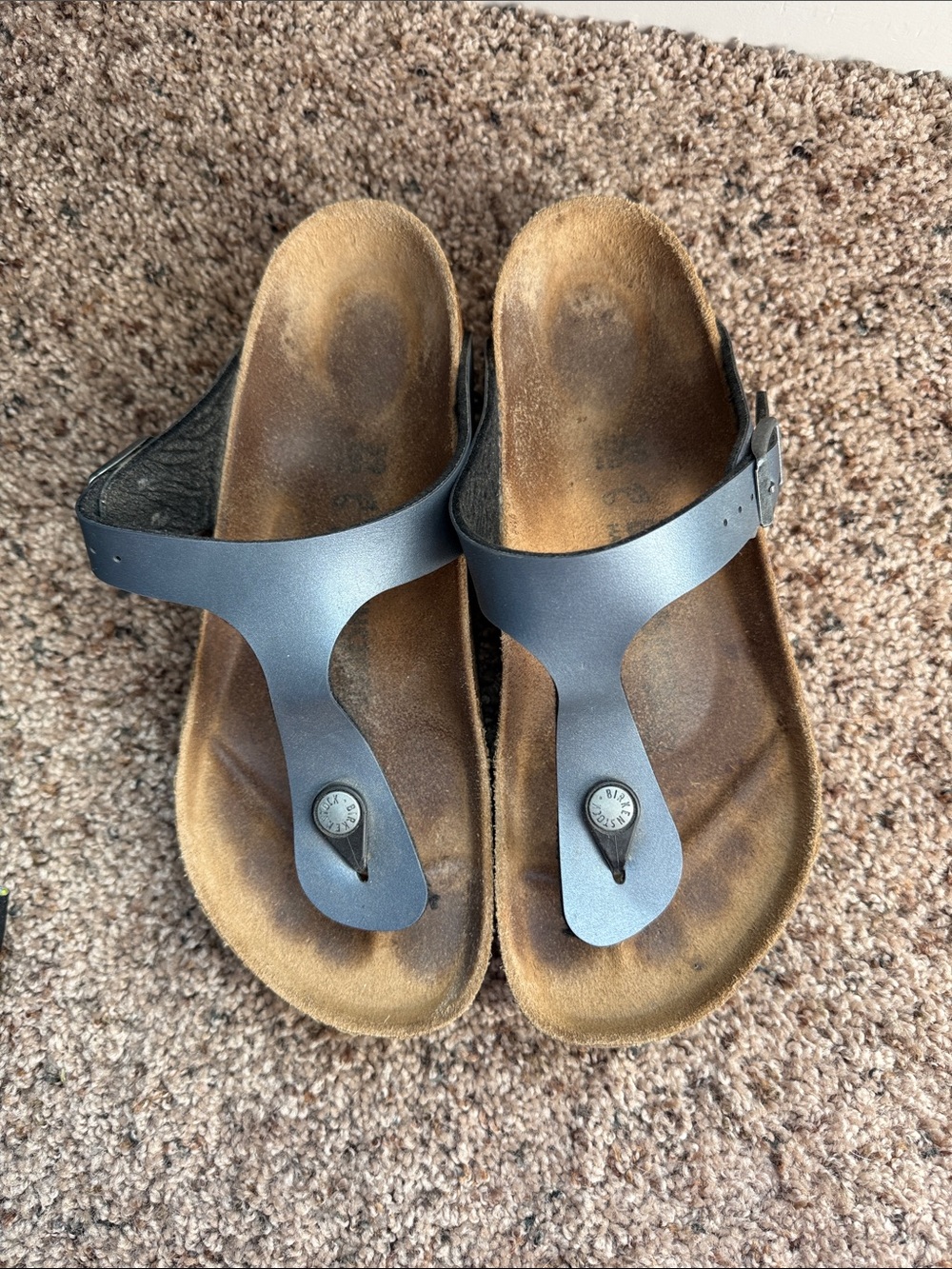 Birkenstock Gizah Sandals - steel blue Casual Comfort
